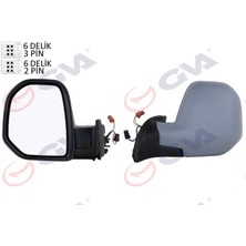 Diş Dikiz Aynasi Sol Berlingo-Partner 08 Elektrikli Isitmali Astarli Konveks VM-6118EHPL 18051