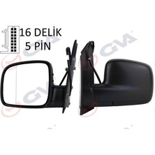 Diş Dikiz Aynasi Sol Caddy 04 Elektrikli Isitmali Asferik 5 Fiş VM-375EHAL 18051