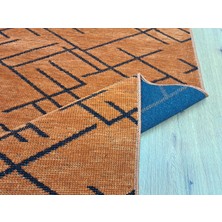 Seyran Halı Prestige Halı Mozaik Desen Yazlık Dekoratif Halı Kilim -Kaymaz Özellikli -Makinede Yıkanabilir