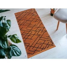 Seyran Halı Prestige Halı Mozaik Desen Yazlık Dekoratif Halı Kilim -Kaymaz Özellikli -Makinede Yıkanabilir