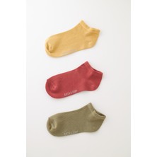 Katia & Bony Çocuk 3'lü Pamuklu Patik Çorap