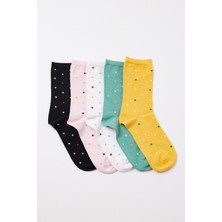 Katia & Bony Kadın 5'li Desenli Mıx Soket Çorap