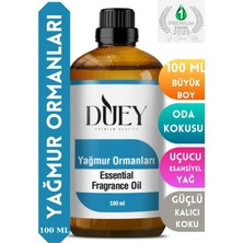 Duey Yağmur Ormanları Uçucu Yağ 100ML Buhurdanlık Yağı Difüzör Esansı Oda Kokusu Esansı Hava Nemlendirici