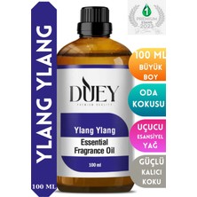 Duey Ylang Ylang Uçucu Yağ 100ML Buhurdanlık Yağı Difüzör Esansı Oda Kokusu Esansı Hava Nemlendirici