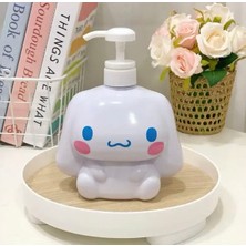 Syn İletişim Cinnamoroll Sanrio Kawai Kore Sıvı Sabunluk Şampuan Şişesi Dezenfektan Duş Jeli Kutusu 500 ml