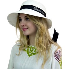 Bay Şapkacı Hasır Kadın Şapka 1594