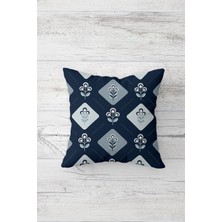 Pelangi Piti Çiçekli Çift Tarafı Baskılı Gizli Fermuarlı Yastık Kılıfı Kırlent Koltuk Yastık Kılıfı