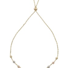 İryum 14 Ayar Altın Tasarım Dorika Bileklik