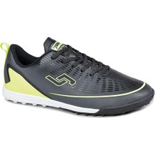 Jump 30341 Siyah - Neon Yeşil Halı Saha Krampon Futbol Ayakkabısı