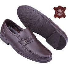 Detector Iç Dış Deri Günlük Ortopedik Erkek Ayakkabı-(Detector Men'S Daily Orthopedic Shoes With Genuine Leather) Dtc0333