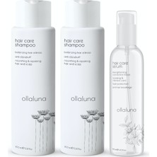 Ollaluna Hair Care Shampoo 400 ml Şampuan X2
Ollaluna Hair Care Serum Saç Serumu 120 ml X1