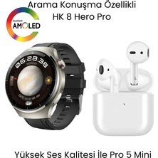 Sanal Ticaretiniz Watch Hk 8 Hero Akıllı Saat ve Air Pro 5 Mini