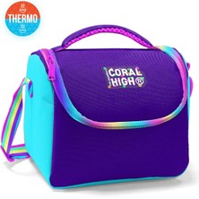 Coral High Kids Mor Rainbow Fermuarlı Thermo Beslenme Çantası 11872