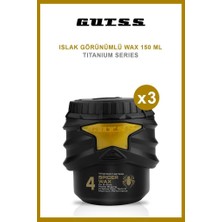 Gutss Şekillendirici Titanyum Örümcek  Wax  No:4 150ml X3