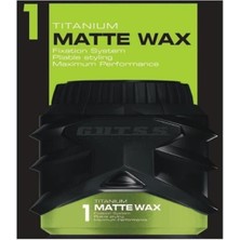 Gutss Şekillendirici Titanyum Matte Wax  No:1 150ml X2