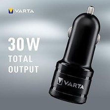 Varta 57932 Car Charger Dual USB Fast 2 Port USB Charger With USB Type C  Aydos