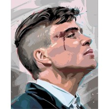 Womb Hobby Thomas Shelby 2 Sayılarla Boyama Seti 50X65 cm (Tuvale Gerili)