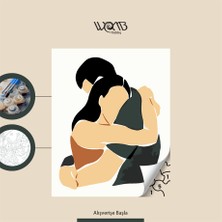 Sarmaşık Sayılarla Boyama Seti 30x40 cm (Tuvale Gerili)