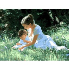 Womb Hobby Kır Gezisi Sayılarla Boyama SETI(40X50 cm Tuval Şasesine Gerili)