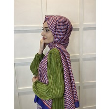 Siyane Scarf Pamuk Soft Şal, Geometrik Desen  01016