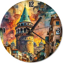 Ekart Galata Kulesi Tasarım Duvar Saati
