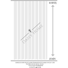 Bertille Home Çocuk ve Bebek Odası Fon Perde Tek Kanat (Child Room Curtain)