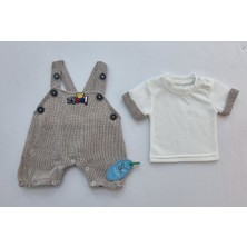 Sweet Cotton Salopet + T-Shirt Bebek Takim