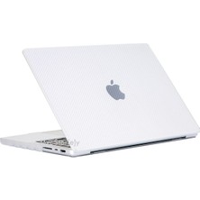 McStorey Macbook Pro 16.2inç Kılıf M1-M2-M3, Karbon Fiber (Touchbarsız 16.2" Pro) A2485 A2780 A2991 ile Uyumlu