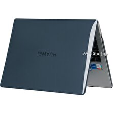 Synccase Huawei Matebook D14 Kılıf Kristal Parmak Izi Yapmaz (2023 Yılı) ile Uyumlu