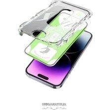 Uniqanatolia Iphone 15 Pro Uyumlu Premium Prıvacy Hayalet Magıc Glass Kolay Kurulum Kırılmaz Ekran Koruyucu