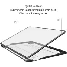 Mcstorey Macbook Air M1 Kılıf 13INÇ Tpu Outdoor (Touchıd'li M1 Air) A2337 A2179 A1932 ile Uyumlu