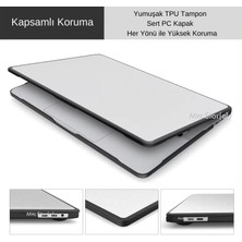 Mcstorey Macbook Air M1 Kılıf 13INÇ Tpu Outdoor (Touchıd'li M1 Air) A2337 A2179 A1932 ile Uyumlu