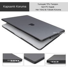 McStorey Macbook Pro 16.2 Inç M1-M2-M3, Tpu Outdoor (Touchbarsız 16.2" Pro) A2485 A2780 A2991 ile Uyumlu