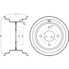 Billas 400X8 Dublex Jantlı Lastik