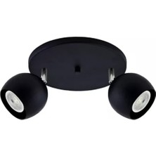 Demet Habek My Lights Mylights  Ikili  LED Spot  LED Avize  Hareketli  Başlık  Panasonıc Ampullu   Gun Işığı Ampullu