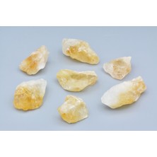 Murty99 Hakiki Doğal Küçük Boy Sitrin Taşı Kaya Parçası