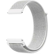 34center Xiaomi Heyplus Gtr Uyumlu Hasır Dokuma Kumaş Kordon (22MM)