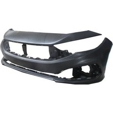 TŞT Fıat Egea- Sw 2021-; Ön Tampon Siyah Takviyeli (Çeki Demiri Kapaklı/sis/panjur Delikli) Oem No: (735750650)