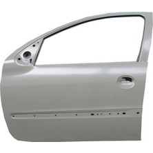 Peugeot 206- Hb- 1999-2009; Ön Kapı Komple Sol (4 Kapı) Gri Boyalı (Tw) Oem No: (9002.K5)