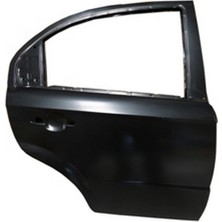 Chevrolet Aveo- Sd- 2007-2012; Arka Kapı Komple Sağ (Çelik Barlı) Siyah (Bfn) Oem No: (96648860)