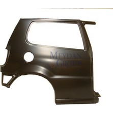 Volkswagen Polo- 3- 1995--1999 Arka Çamurluk Sağ 3 Kapı (Yakıt Depo Kapağı Delikli) (Tavana Kadar) Oem No: (6N3809606)