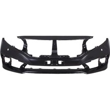 Honda Cıvıc- Sd- 2019-2021; Ön Tampon Siyah Sensör Delikli (Sis Delikli) (Tyg) Oem No: (71100-TEC-Q50ZZ)