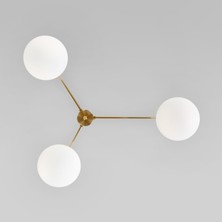 Demet Habek My Lights Mylights Retro Rustik Mataltın Salon Avize Metal Gövde Avize Tavan Avize