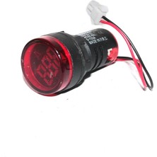 EUROWEST EW16-22LA-K 22MM LED AMPERMETRE (100A-KIRMIZI)