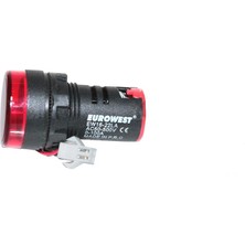 EUROWEST EW16-22LA-K 22MM LED AMPERMETRE (100A-KIRMIZI)