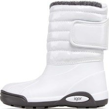 Igor TOPO SKI CHAROL Beyaz Unisex Çocuk Kar Botu
