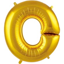 Ürün Limanı O Harfi 16 Inç 36 cm Gold Renk Folyo Balon