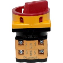 OPAŞ 2x25A 1-0-2 MİNİ TİP KİLİTLİ ŞALTER