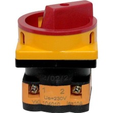 OPAŞ 1x10A 1-0-1 ENVERSÖR KİLİTLİ ŞALTER