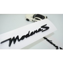 Dk Tuning Maserati Modena S Siyah Abs Çamurluk Yazı Logo Seti